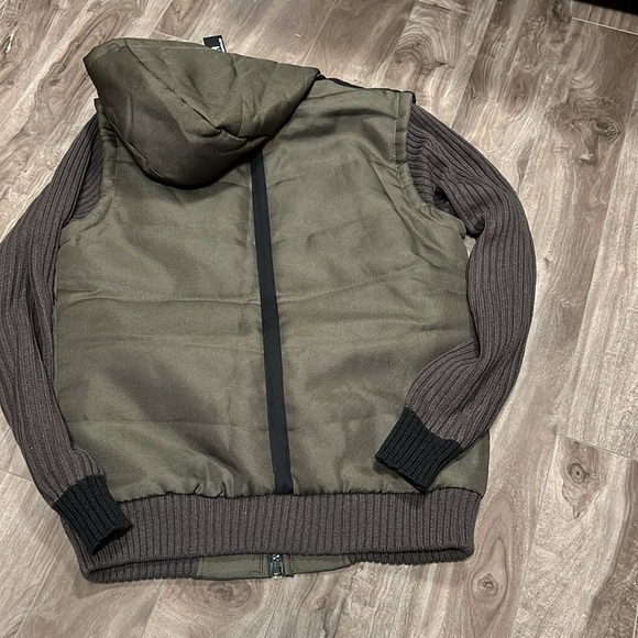 🔥🔥AMERICAN STITCH Men's Green Textured Full-zip Jacket - Picture 10 of 10